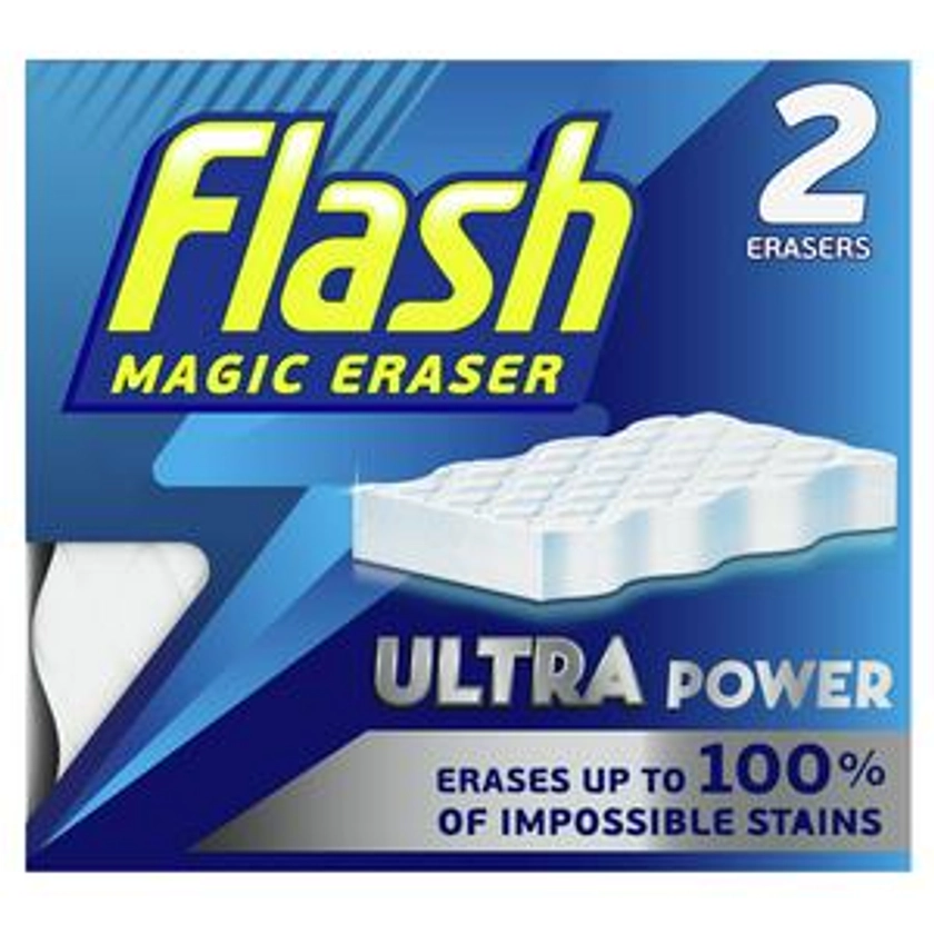Flash Magic Eraser Extra Power Cleaner x2