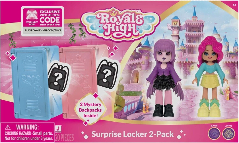 Royale High Surprise Locker Doll 2-Pack (Starlight Bow Virtual Item Code) - Walmart.com