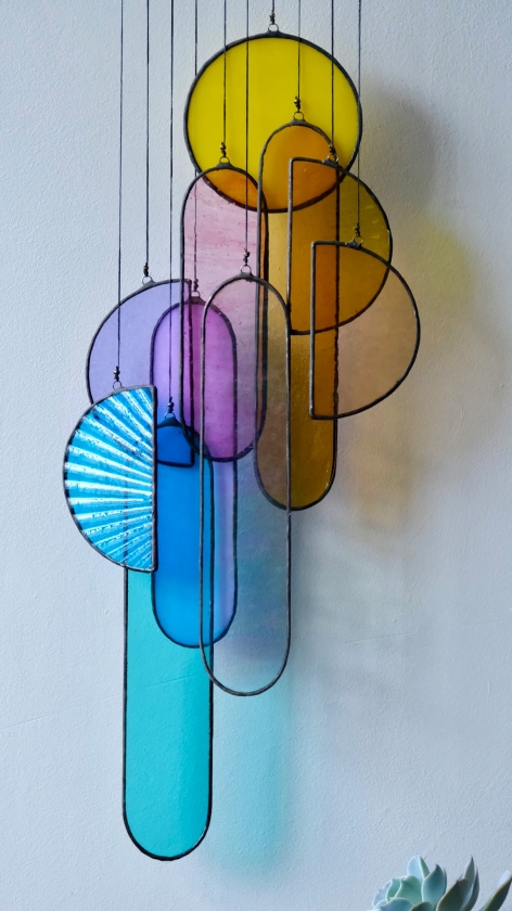 Spectrum 2 Stained Glass Sun Catcher