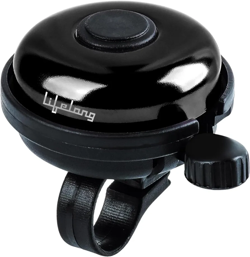 Buy Lifelong Bicycle Bell|Ultra-Loud Cycle Horn|Lightweight Anti- Rust Cycle Bell with Easy Flip| Adjustable Bicycle Bell with Crisp & Clear Sound (LLBCB01, Black) Online at Low Prices in India - Amazon.in