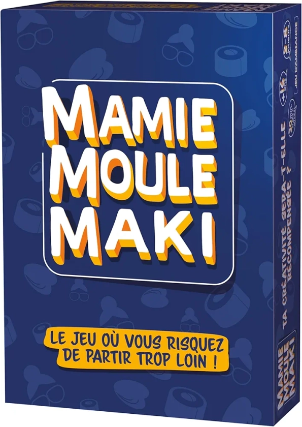 Mamie Moule Maki - Le Jeu de société où Vous risquez de partir trop Loin ! Petit bac revisité idéal pour Les soirées, Anniversaires, Vacances | Fous rires garantis !