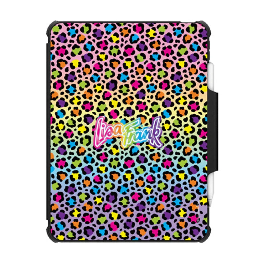 Rainbow Leopard Folio iPad Case