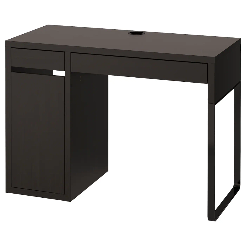 MICKE black-brown, Desk, 105x50 cm. Shop today! - IKEA