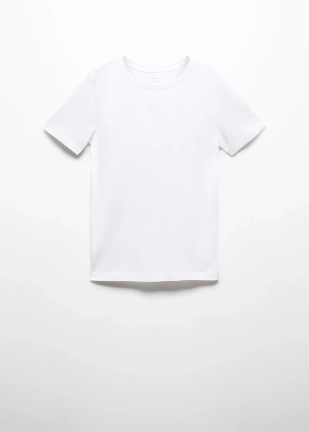 T-shirt 100 % coton - Femme | Mango France