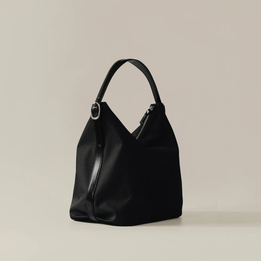 SAC CANOT TOILE BLACK