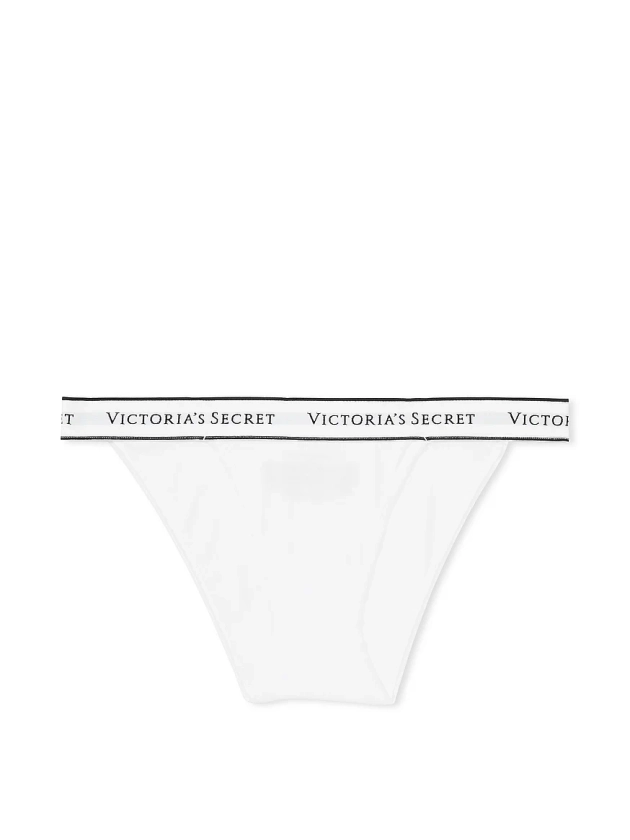 Buy Logo Cotton Tanga Panty - Order Panties online 5000008703 - Victoria's Secret