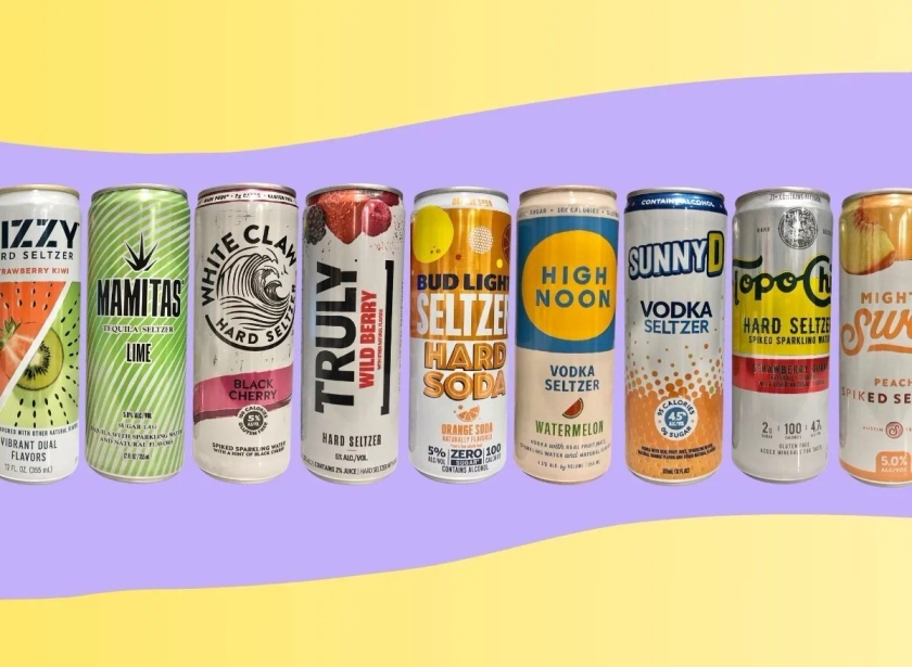 I Tried 10 Popular Hard Seltzer Brands & One Is My New Summer Fave