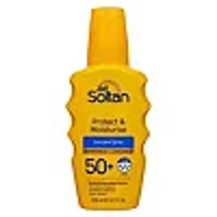 Soltan Protect & Moisturise Spray SPF50+ 200ml