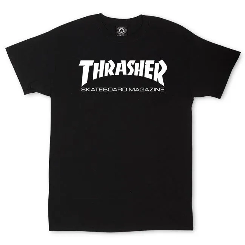 Camiseta Thrasher Magazine Skate Mag - Preto Steezy