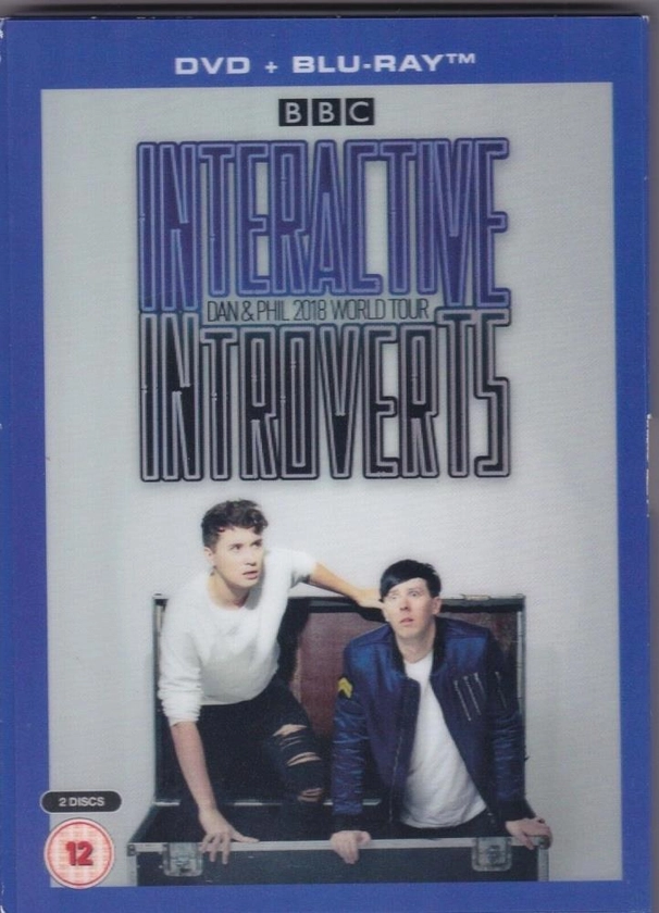 Interactive Introverts - Dan &amp; Phil 2018 World Tour Blu-ray (2018) Daniel Howell