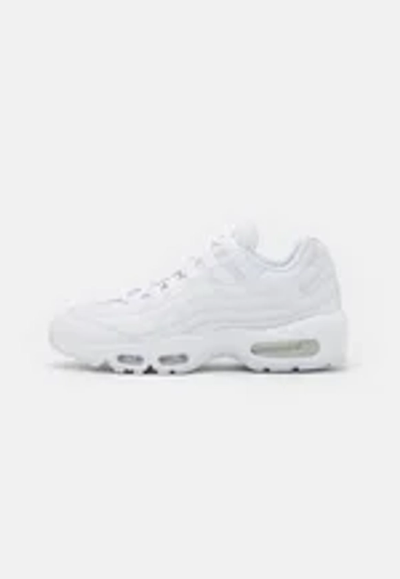 Nike Sportswear AIR MAX 95 - Baskets basses - white/metallic silver/blanc - ZALANDO.FR