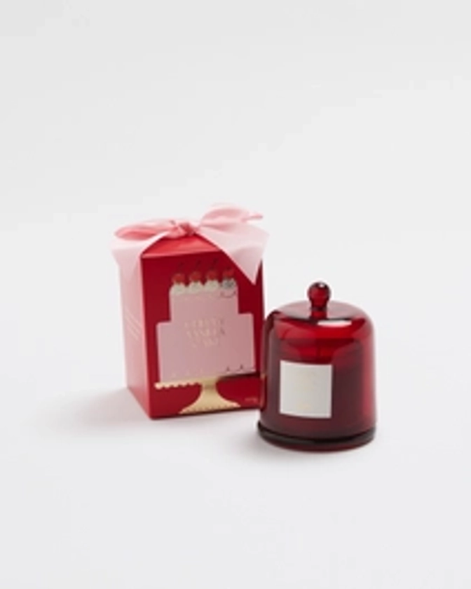 Cherry Vanilla Cake Candle 110g