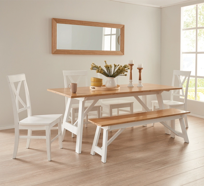 Newhaven 6 Seater Dining Table | Newhaven