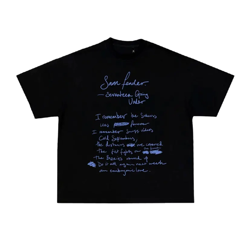 Spotify - Sam Fender Lyric T-Shirt