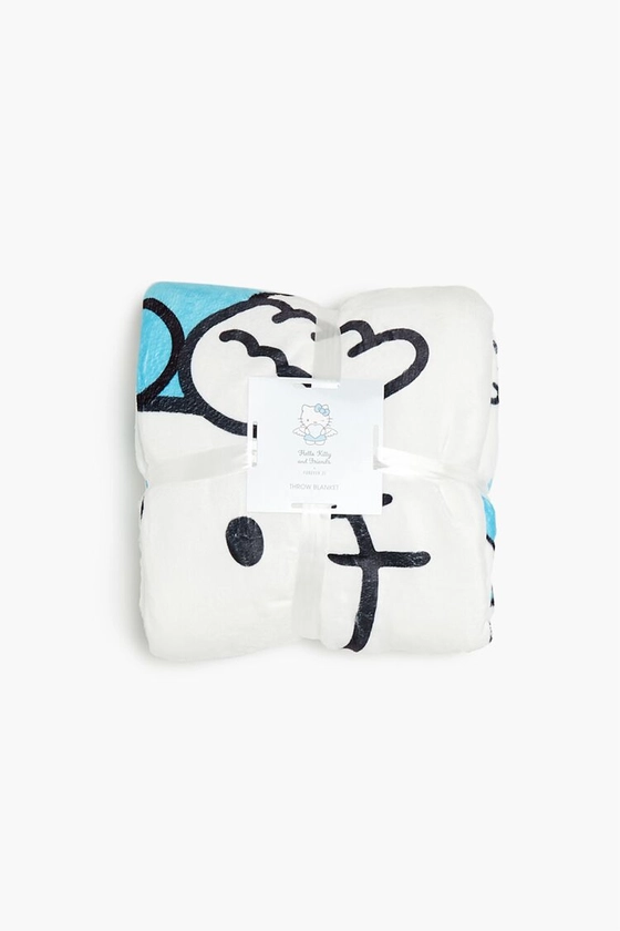 Angel Hello Kitty Throw Blanket | Forever 21