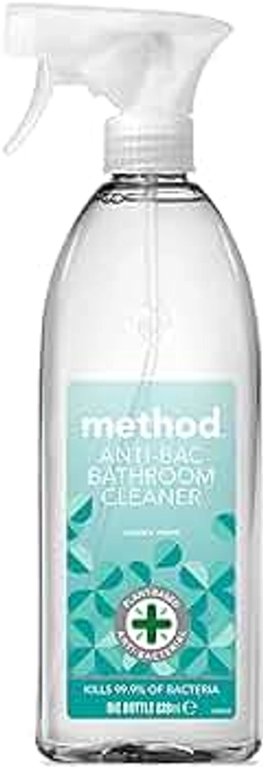 Method Antibacterial Spray, Bathroom Cleaner, Water Mint, 828 ml