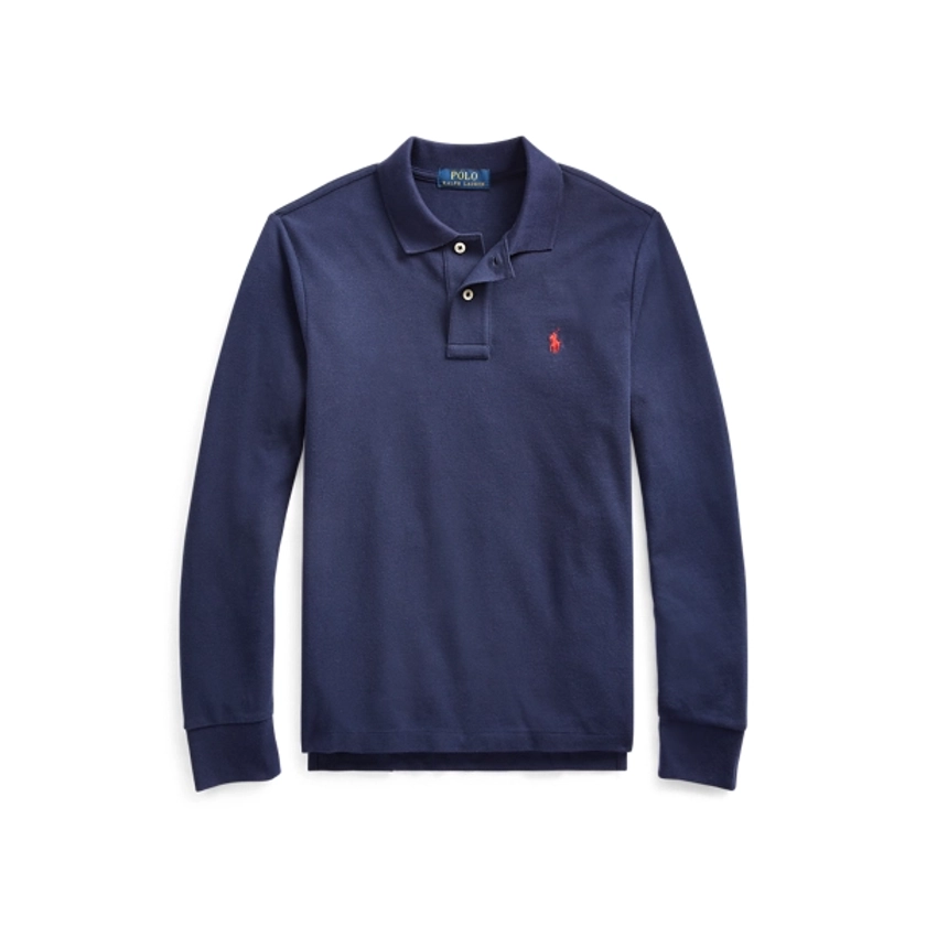 Polo cintré en coton piqué pour garçons | Ralph Lauren® BE