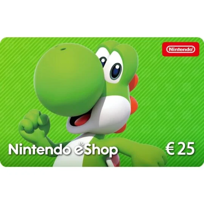   E-carte cadeau Nintendo eShop 25€ NINTENDO  à Prix Carrefour
