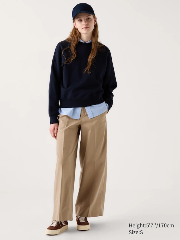 Wide Chino Trousers