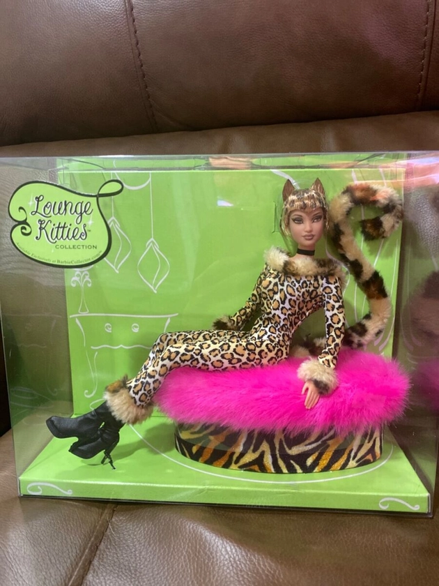 Barbie Lounge Kitties Collection - Leopard B3417 NEW! 2004