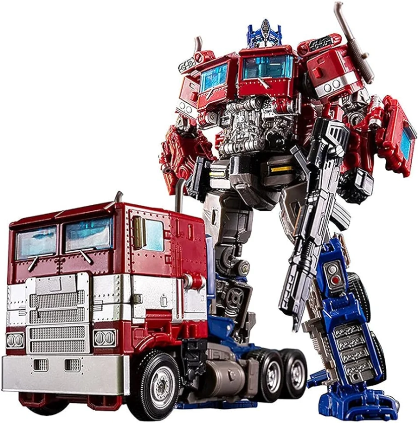 Settoo Transformers Toys, Optimus Prime Toy, Deformed Car Robot, Autobots Transforming Toys Robot Transformable Action Figure Toy for Kids Gifts, (C)