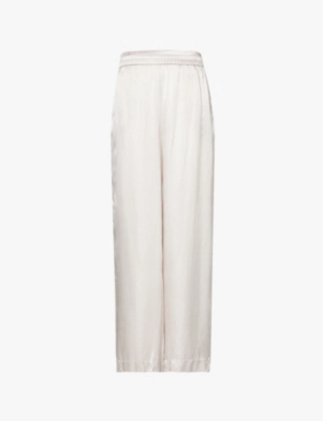 VIKTORIA & WOODS - Calamity silk-stain trousers | Selfridges.com