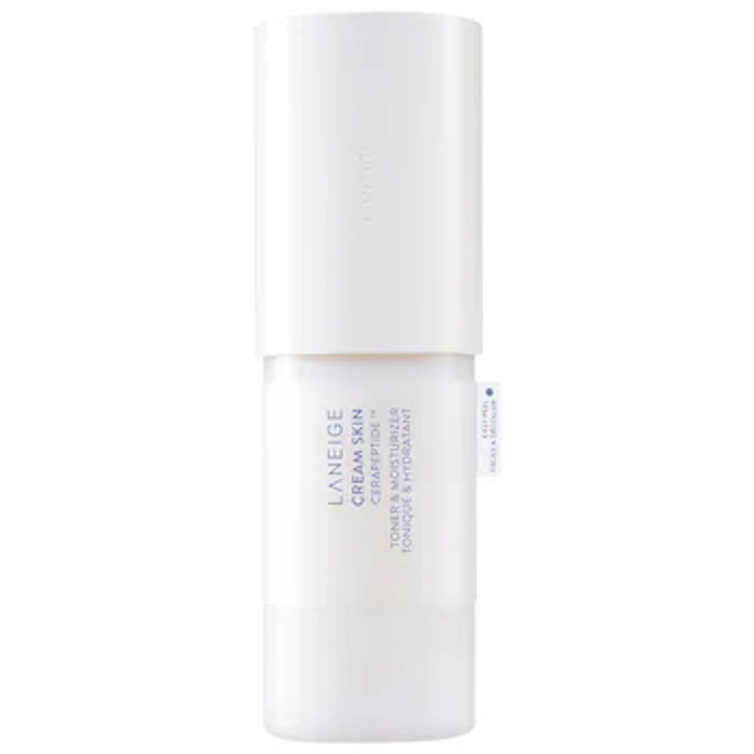 Cream Skin Refillable Toner & Moisturizer with Ceramides and Peptides - LANEIGE | Sephora