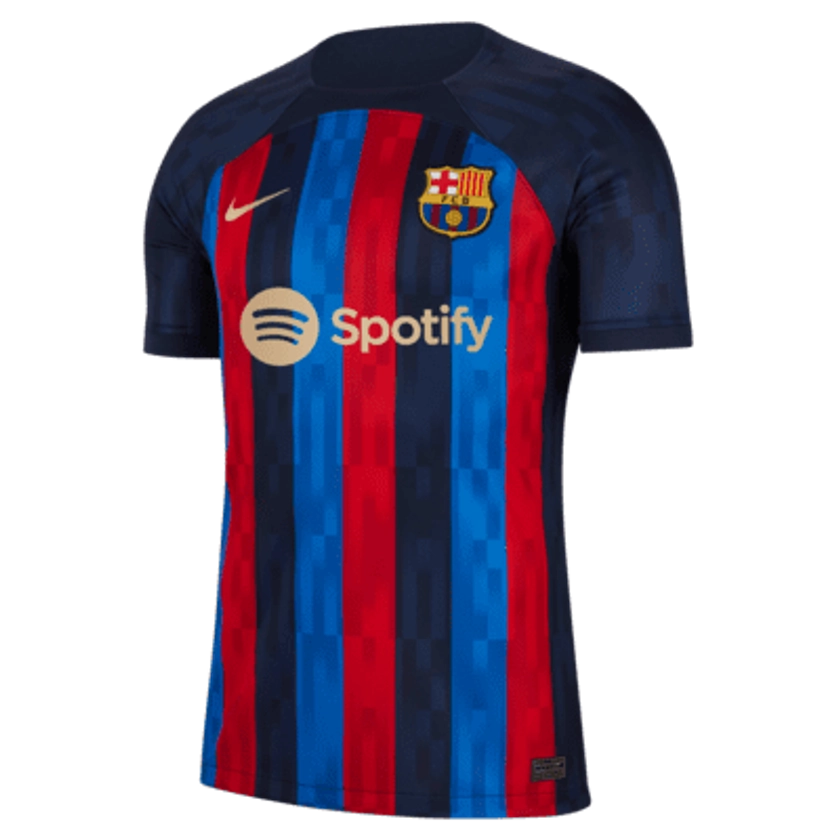 F.C. Barcelona 2022/23 Stadium Home Men's Nike Dri-FIT Football Shirt