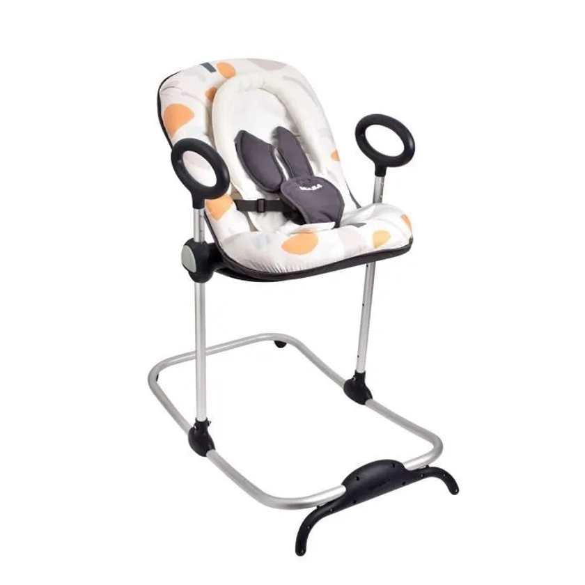 BEABA EXCLUSIVITE, Transat Up&Down I, réglable en hauteur, pour bébé et enfants, 3 positions d'inclinaison, Childline Multicolore