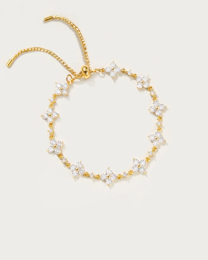 Sparkle Clover Bracelet | en route jewelry | en route jewelry