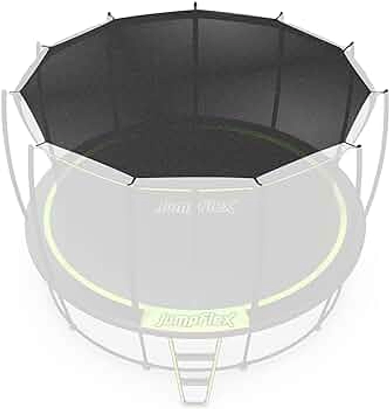 JumpFlex SMARTSHADE Soft Outdoor Trampoline Shade Canopy Cover Accessory for Sun Protection, Compatible with Hero Model ONLY, Trampoline NOT Included
