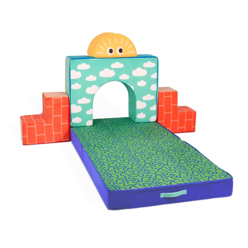 Battat Cloud Castle Foam Fort Building Set with 5 Multicolor Play Shapes, Toddler and Preschool Toys - Walmart.com