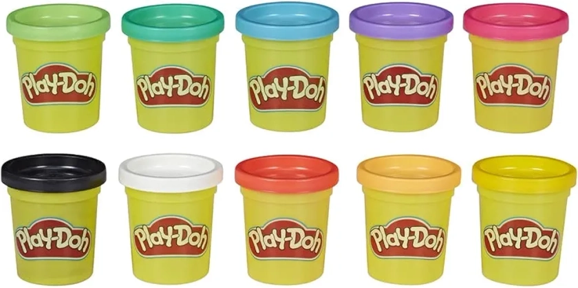 Play-Doh Ensemble de Couleurs 10 Pots