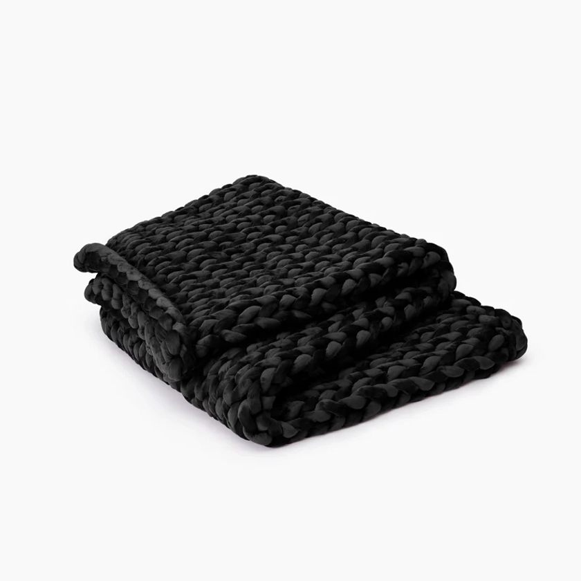 Eco-Velvet Weighted Blanket Is Cozy & Couch-Worthy - Velvet Napper