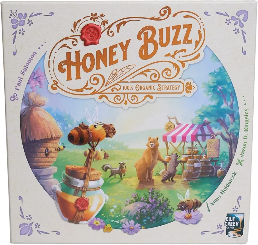 Goliath Games Honey Buzz: Find the Nectar, Sell the Honey and Make the Money! | Strategy Board Games for Adults | For 1-4 Players | Ages 10+