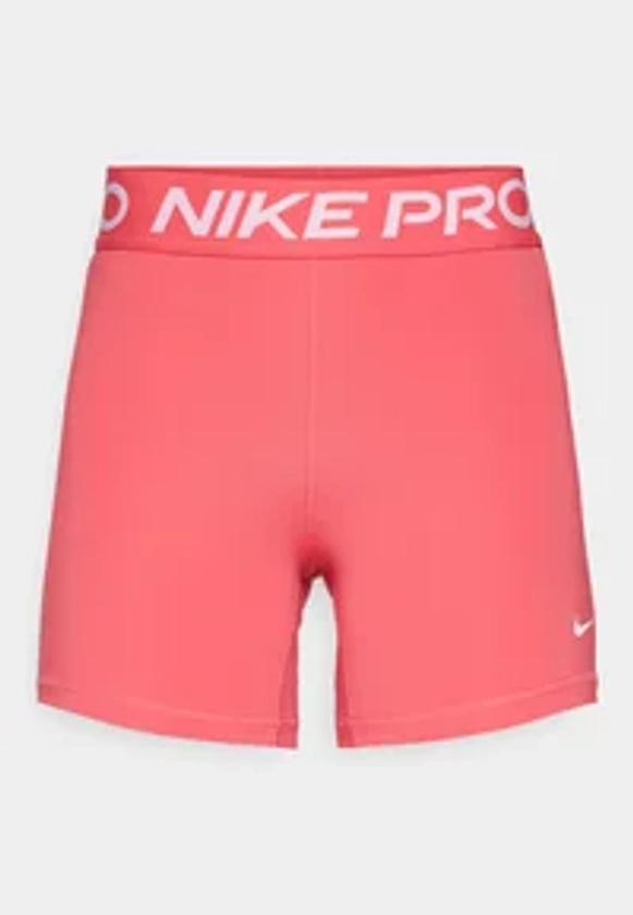 Nike Performance SHORT - Leggings - aster pink/white/rose - ZALANDO.FR