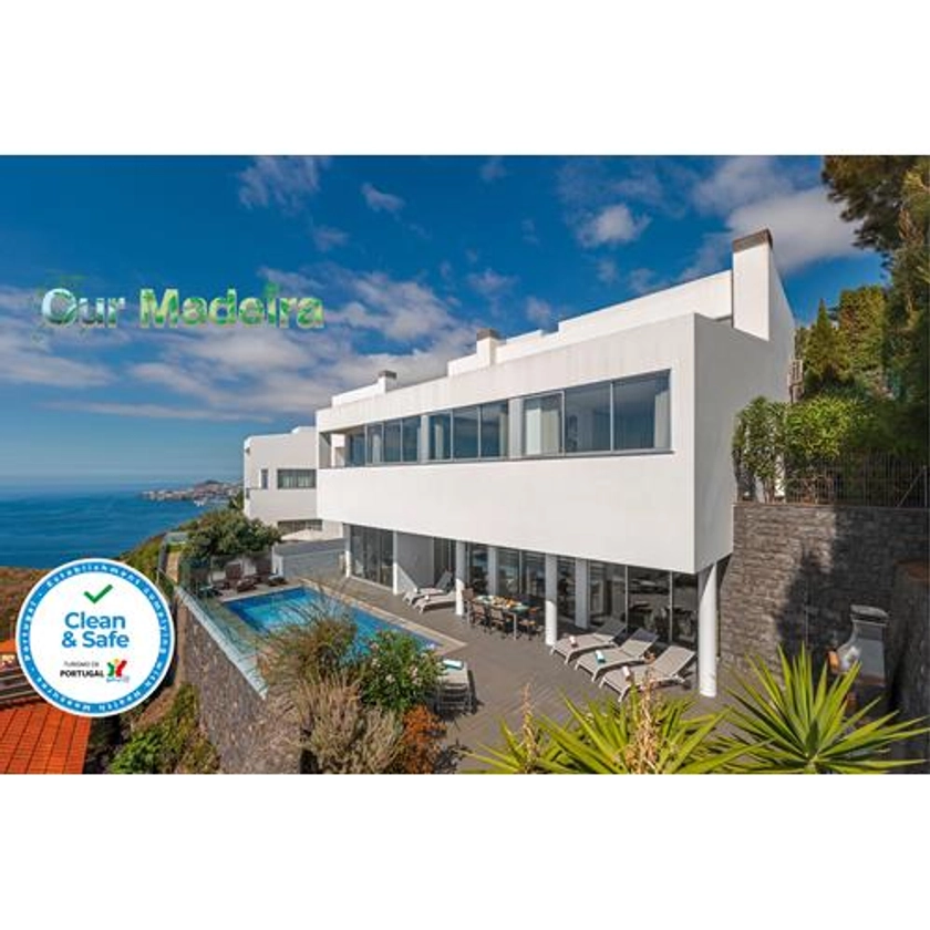 Fonte Do Mar 1 - luxury villa in Garajau, Madeira with amazing sea-views