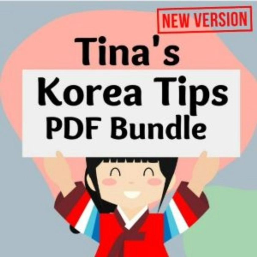 Korea Tips for budget & solo travelers 2.0 + FREE consult - My PDF answers most of ur questions - u also get free meet ups & discounts 💗⛩️