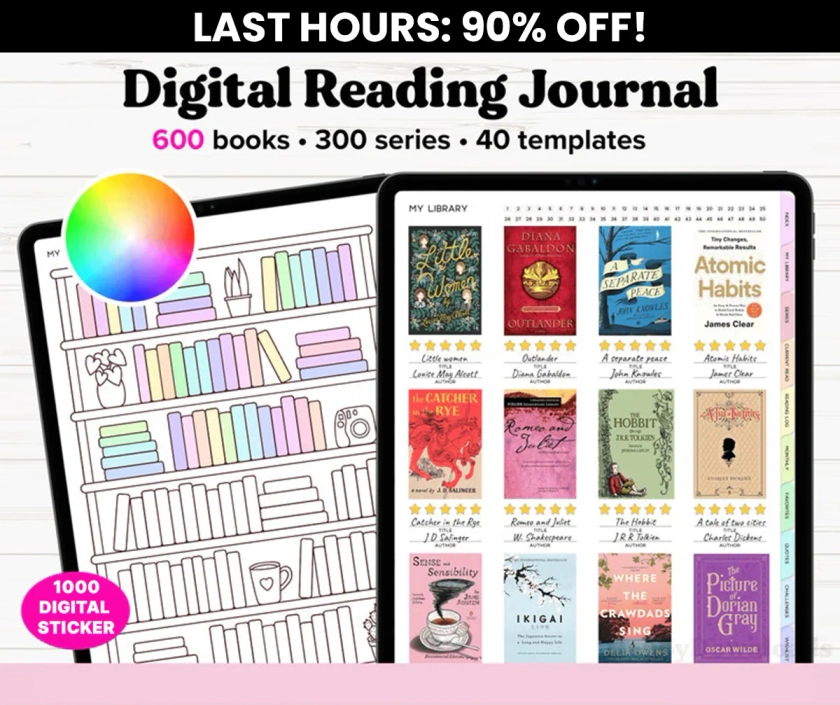 The Ultimate Reading Journal (90% OFF)