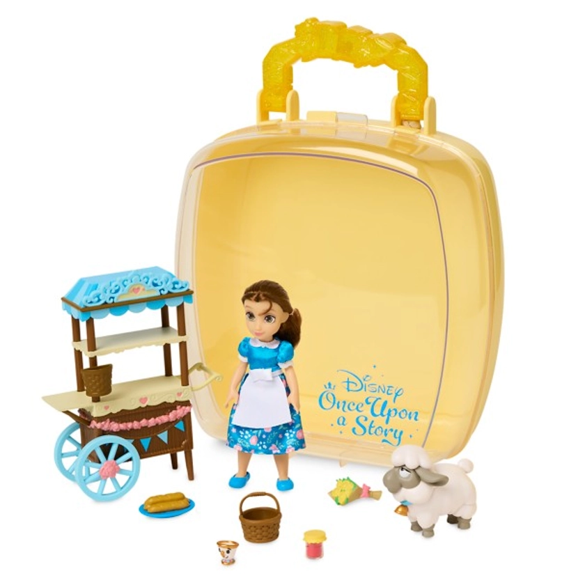 Belle Disney Once Upon a Story Mini Doll Playset – Beauty and the Beast – 5'' | Disney Store