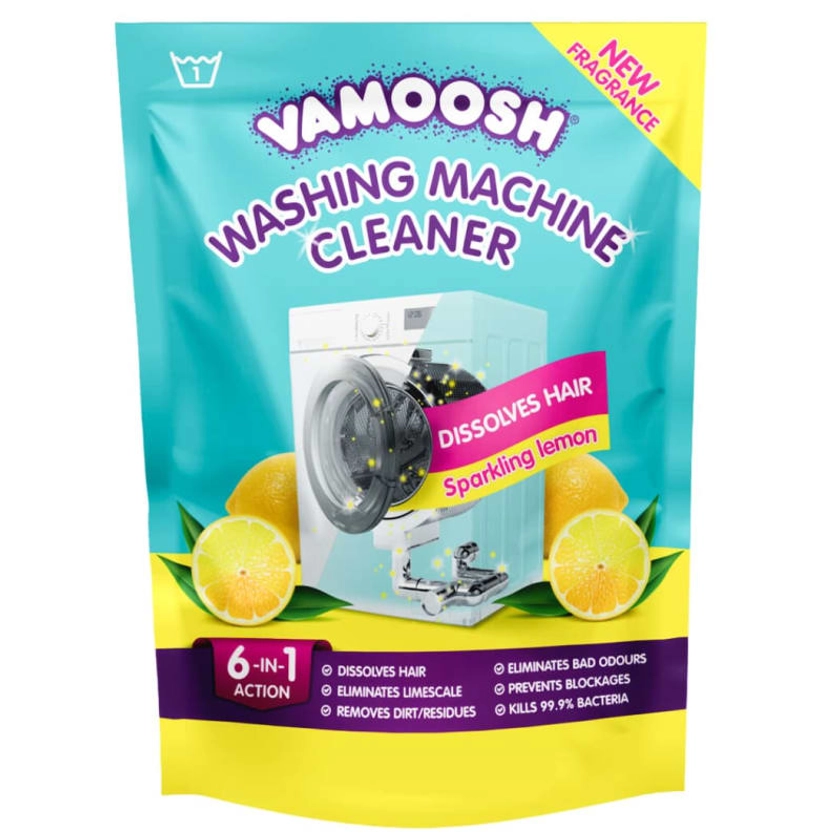 Vamoosh 6 in 1 Washing Machine Cleaner 175g - Sparkling Lemon