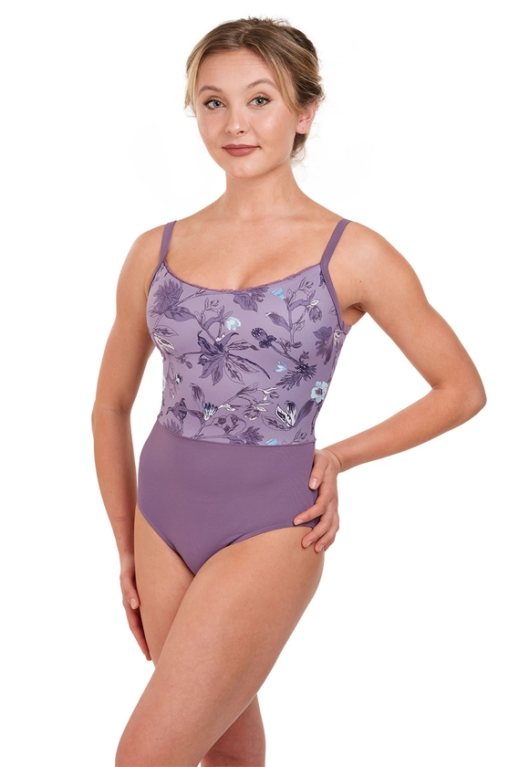 Jasmine Print Camisole Leotard