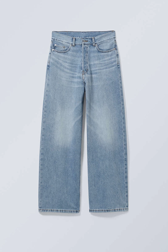 Astro Loose Baggy Jeans - Moon Blue - Weekday NL