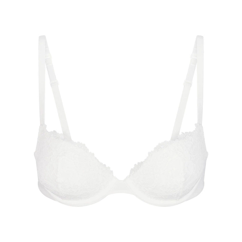 FITS EVERYBODY LACE PUSH-UP BRA | MARBLE