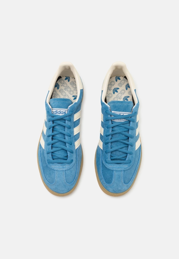 adidas Originals HANDBALL SPEZIAL UNISEX - Baskets basses - core blue/cream white/crystal white/bleu - ZALANDO.FR