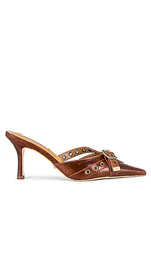 Tony Bianco Savoir Mule in Cognac from Revolve.com