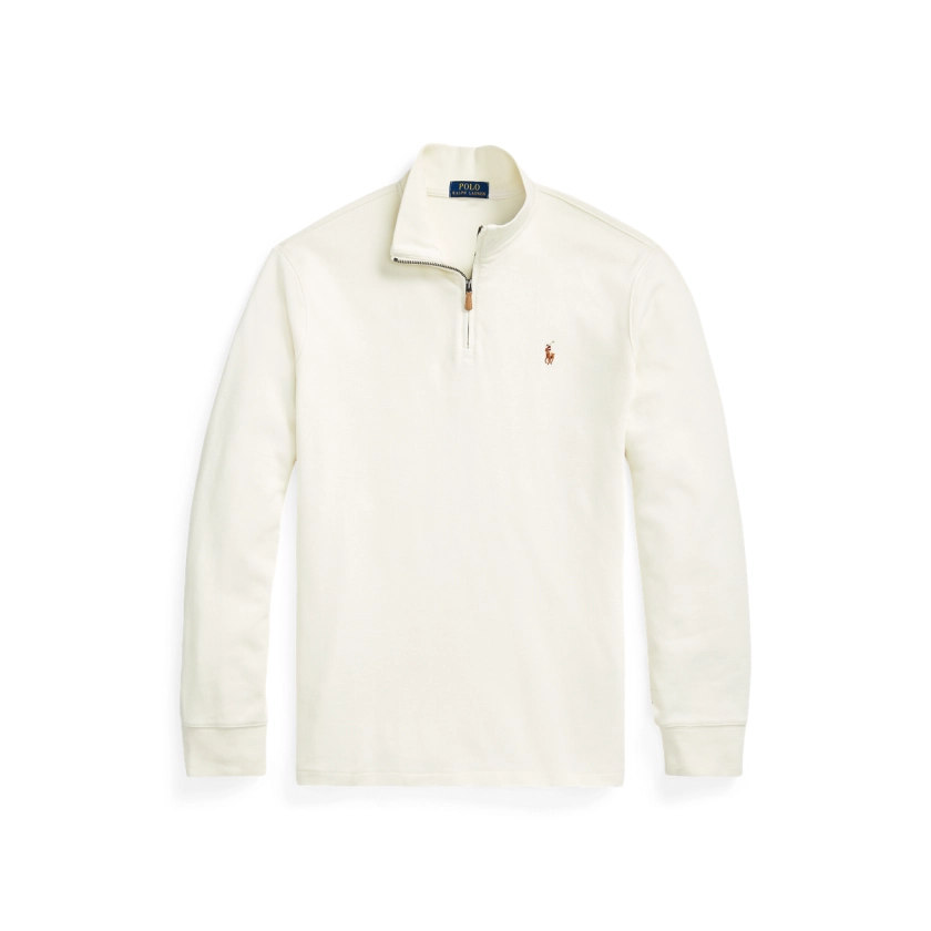 Men's Estate-Rib Quarter-Zip Pullover | Ralph Lauren