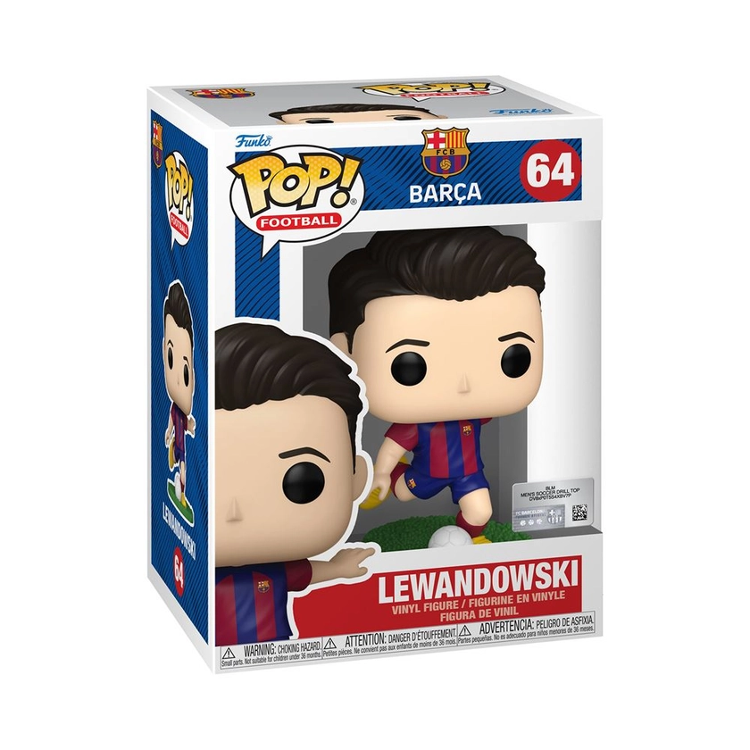 Figurine Funko Pop Football Barcelona Lewandowski