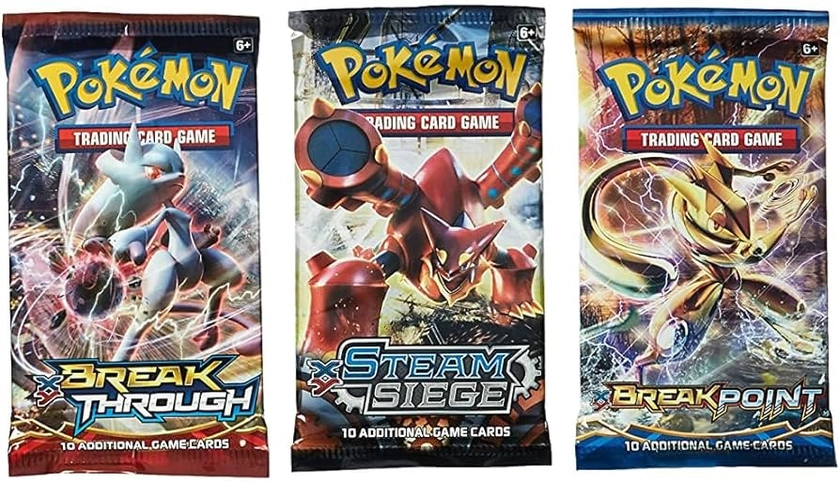 Pokemon TCG Value Pack - 3 Random Booster Packs, 30 Cards Total. Chance at Rares & Holofoils.