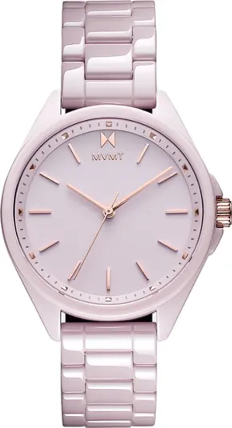MVMT Coronada Ceramic Bracelet Watch, 36mm | Nordstrom